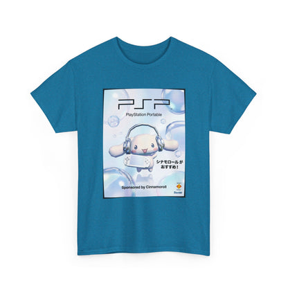 Cinnamoroll Gaming With A PlayStation Portable