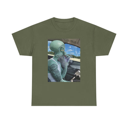 Squidward Hitting The Blunt Tee