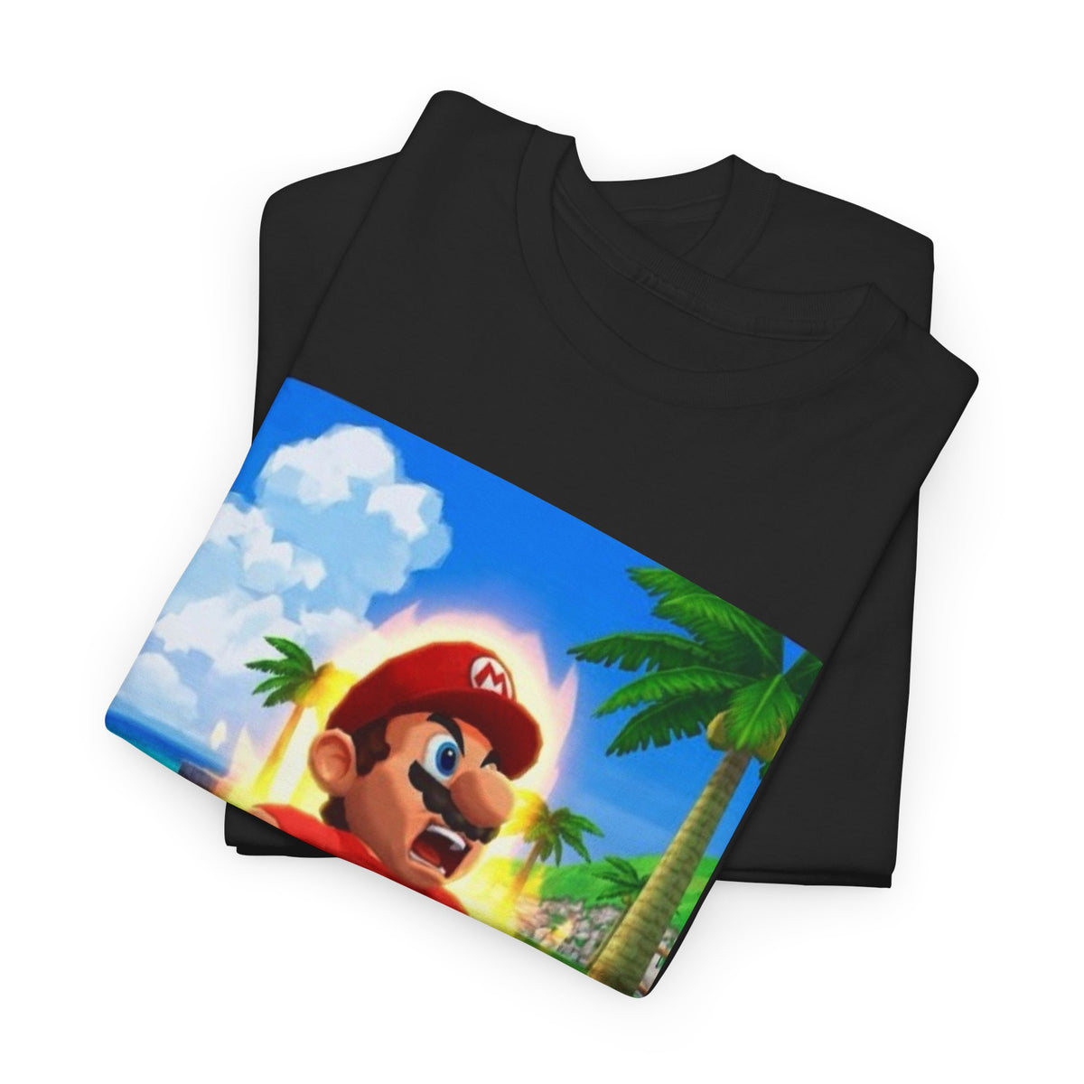 Super Buff Mario Power-Up Tee