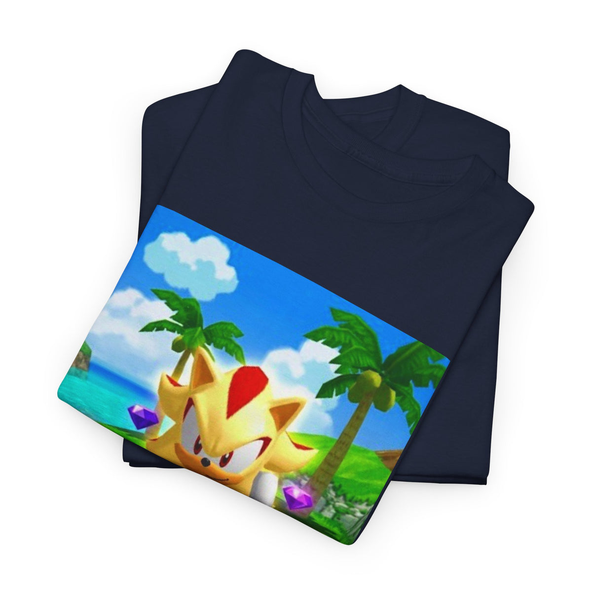 Super Shadow Flipping The Bird Tee