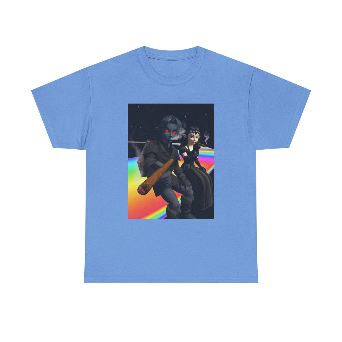 Dark Link And Princess Zelda Blazing Tee