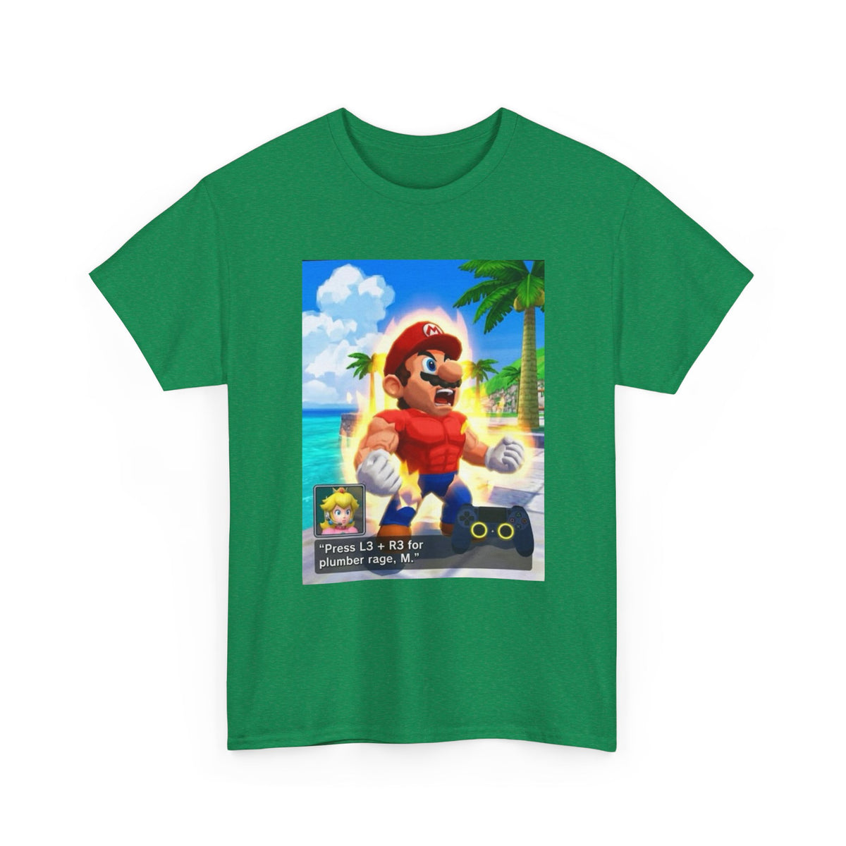 Super Buff Mario Power-Up Tee