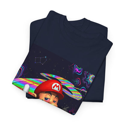 Stoned Plumber Flipping Off On Rainbow Road