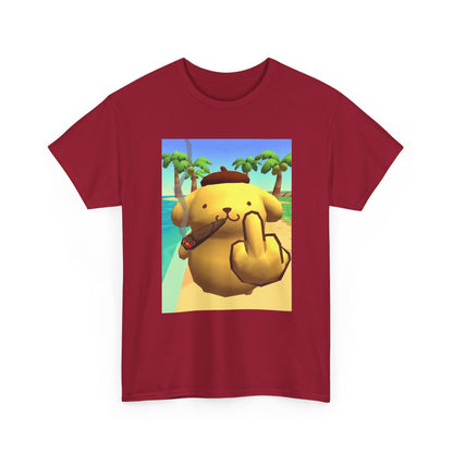 Pompompurin Smoking And Flipping The Bird