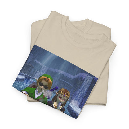 Hyrule Heroes Chilling In Ice Cavern