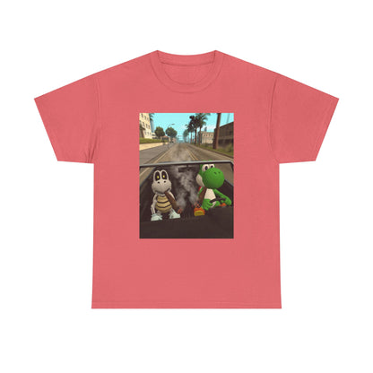 Yoshi And Dry Bones Cruising And Smoking (Design 5)