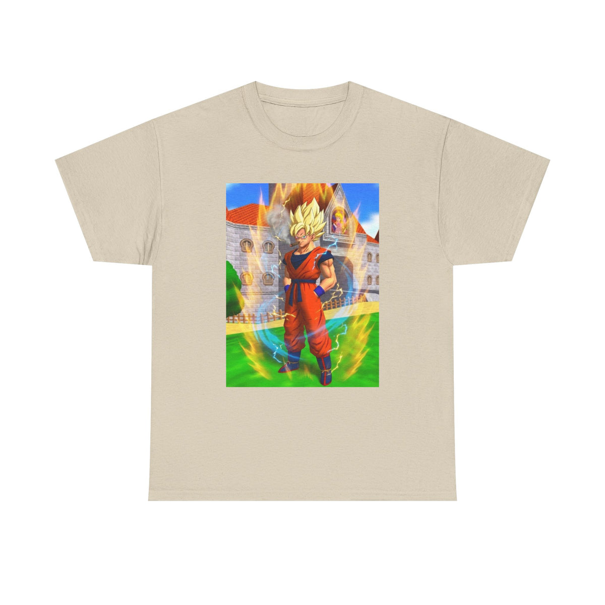 Super Saiyan Smoking A Blunt Tee