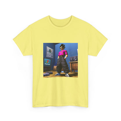 Y2K Vegeta Chilling With PlayStation Tee