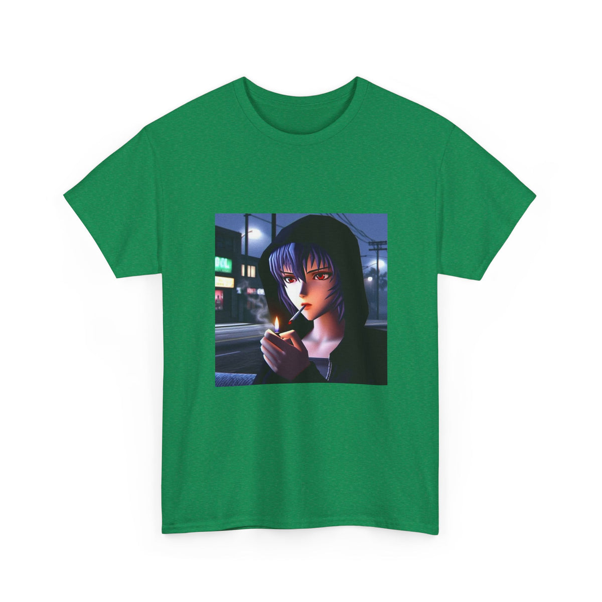 Rei Ayanami cruising GTA San Andreas Tee (Design 2)
