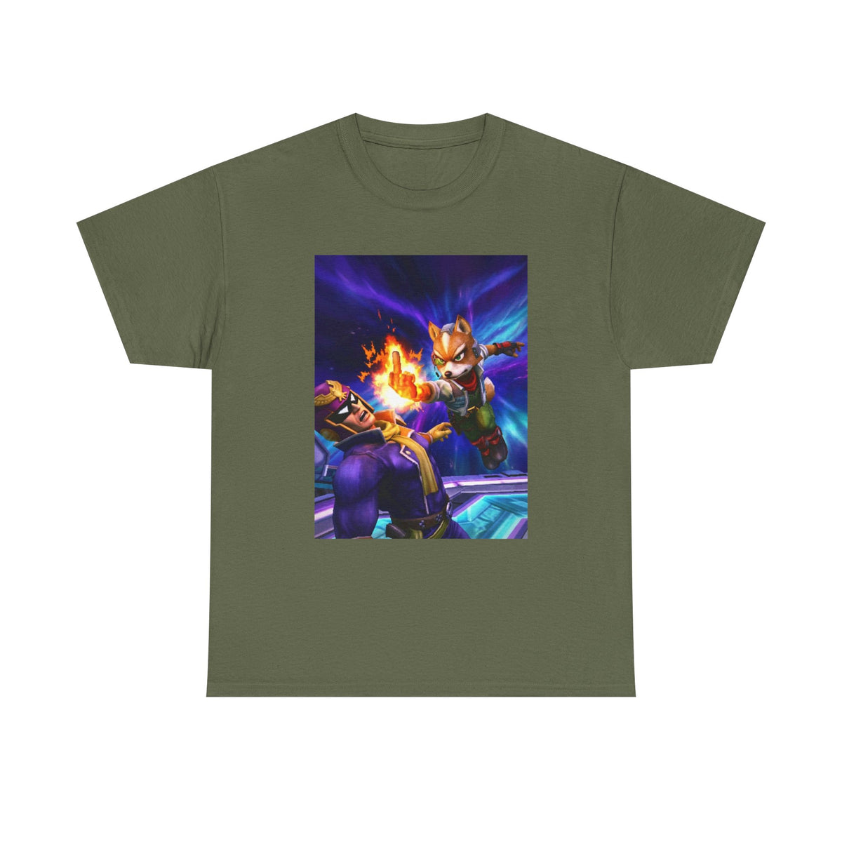 Fox Flipping Falcon Off Tee