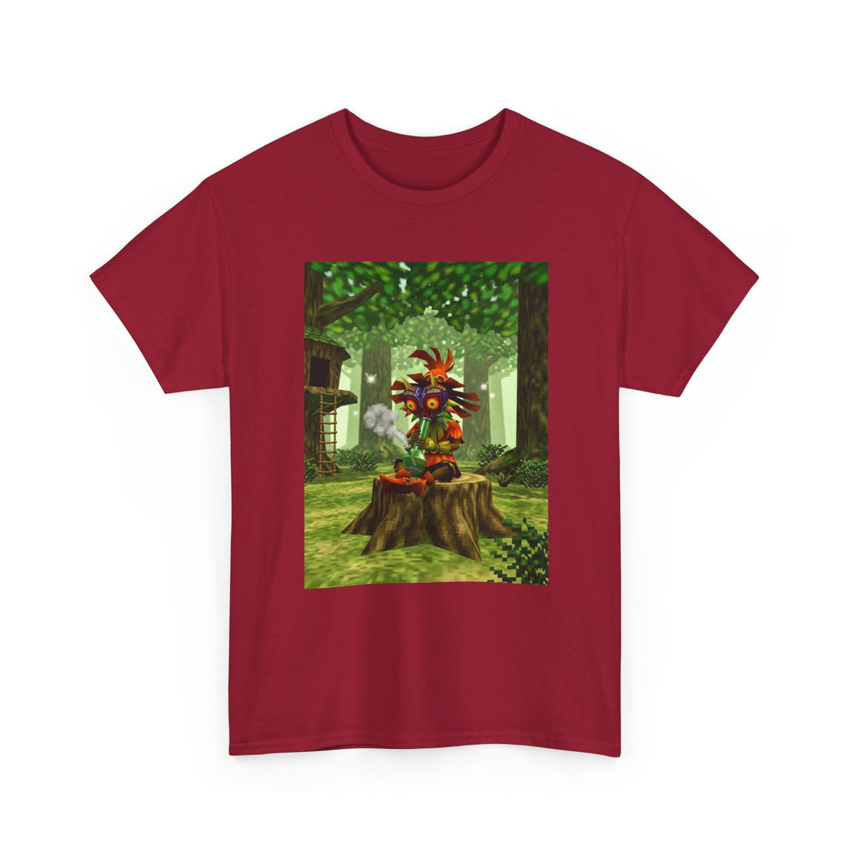 Skull Kid Bong Hit Forest Tee