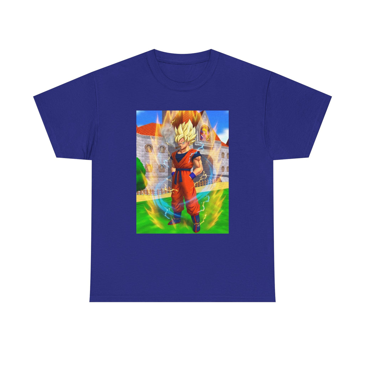 Super Saiyan Smoking A Blunt Tee