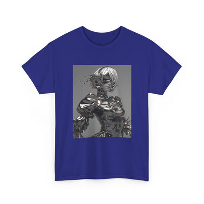 Liquid Chrome Abstract Tee