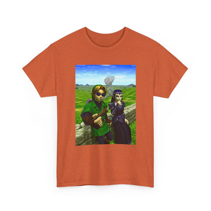 Link and Dark Zelda Blazing Hyrule Field