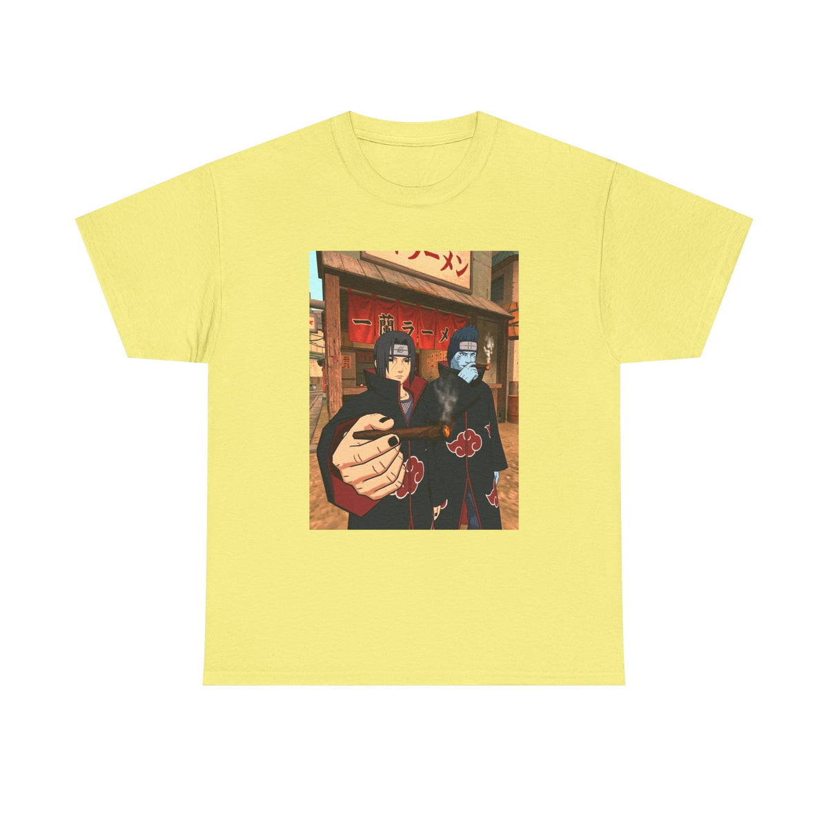 Itachi And Kisame Smoking Cigars Tee