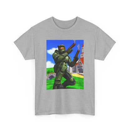 Master Chief Blazing In Mushroom Kingdom