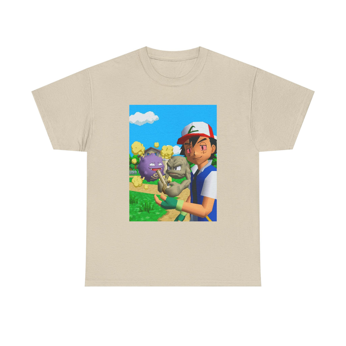 Ash, Geodude, Koffing Get High