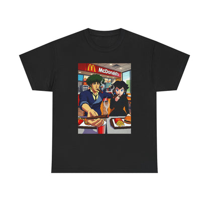 Spike and Bowsette Fast Food Smoke Session Tee
