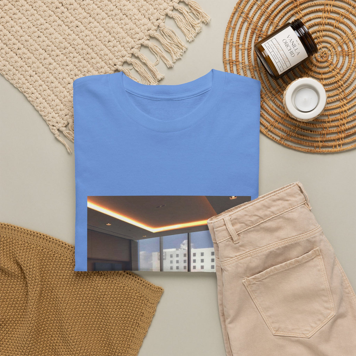 Leaf Whisper Canvas Graphic Tee