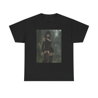 Gothic Byakugan Maiden In Ancient Ruins Tee