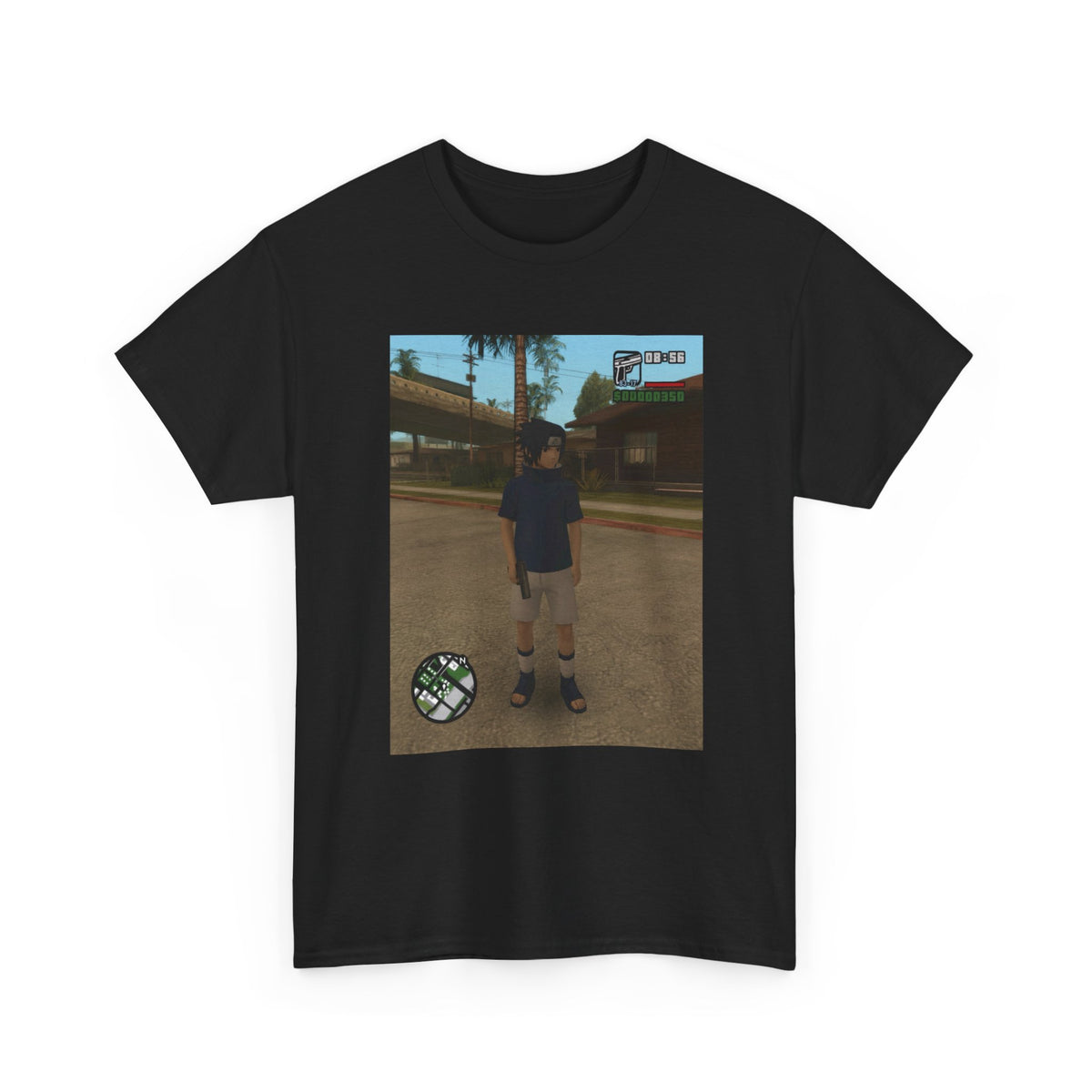 Sasuke Uchiha In San Andreas Street Tee