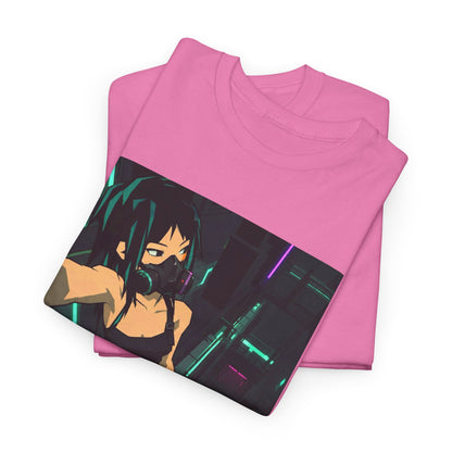 Green Horizon Blur Graphic Tee