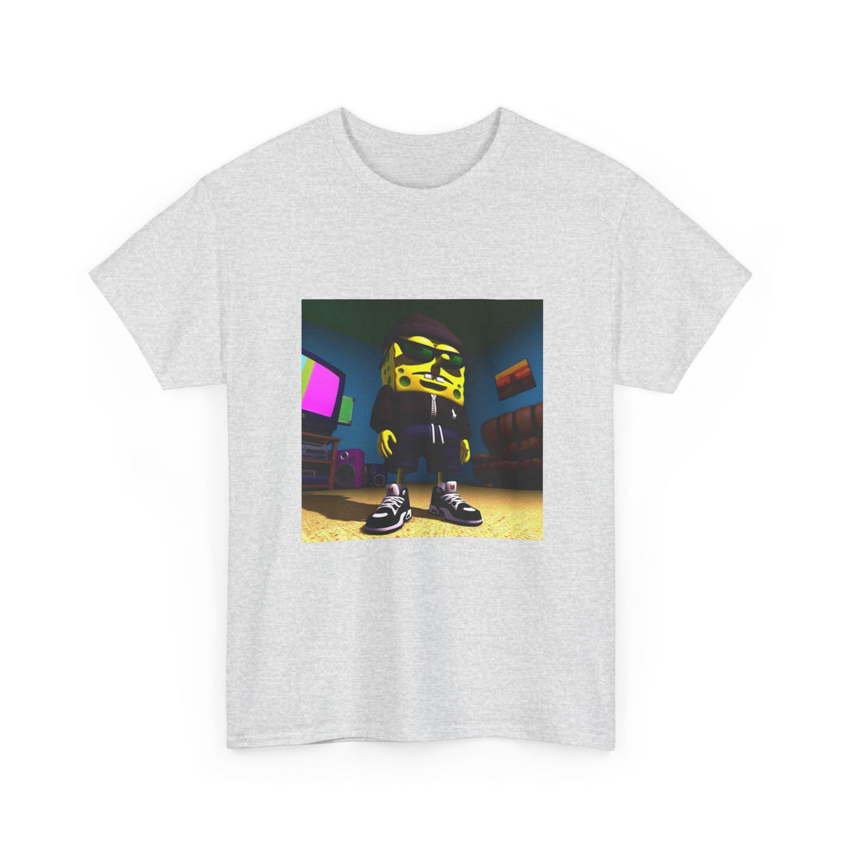 Blinged-Out Sponge Dude Chilling Tee