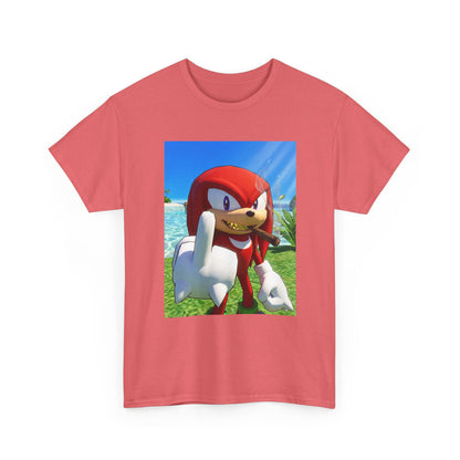 Knuckles Smoking Cigar On Tropical Beach