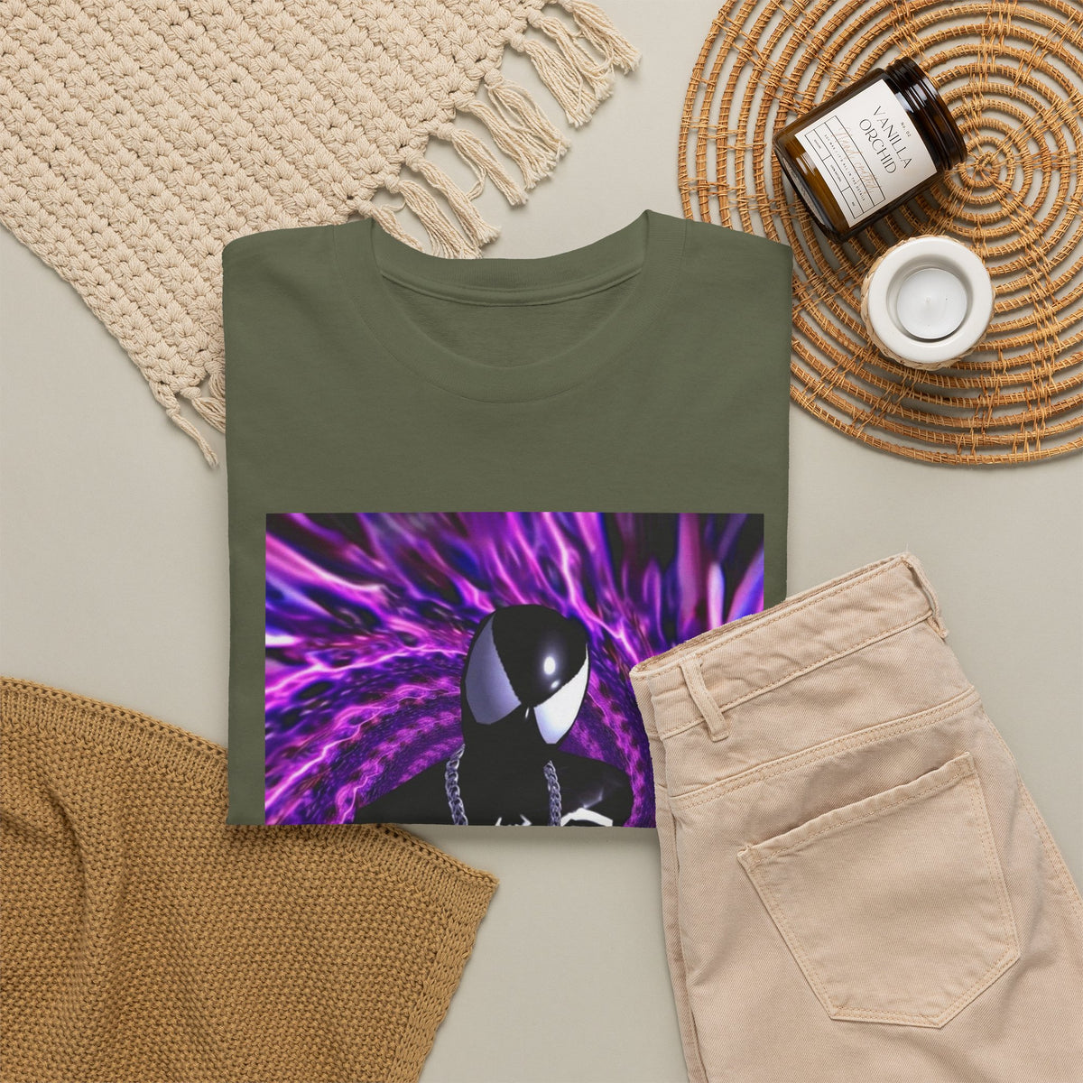 Symbiote Spidey Offering Lean Tee