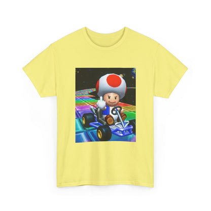 Toad Flipping The Bird On Rainbow Road
