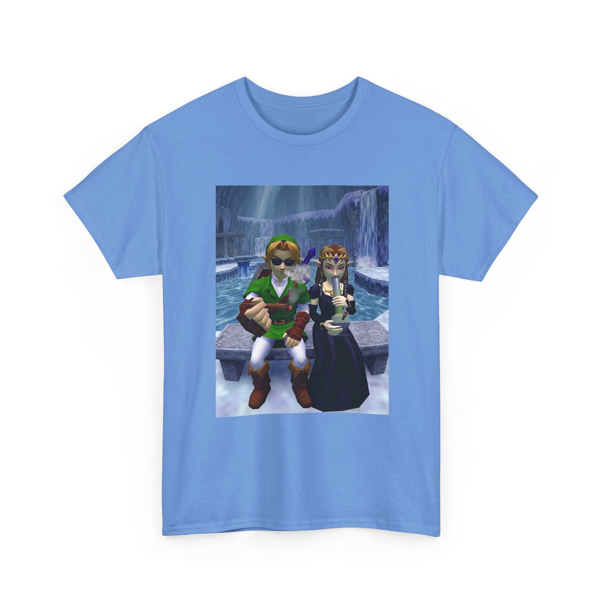 Hyrule Heroes Chilling In Ice Cavern