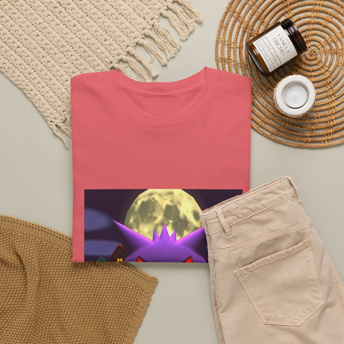 Gengar Flipping The Bird Tee