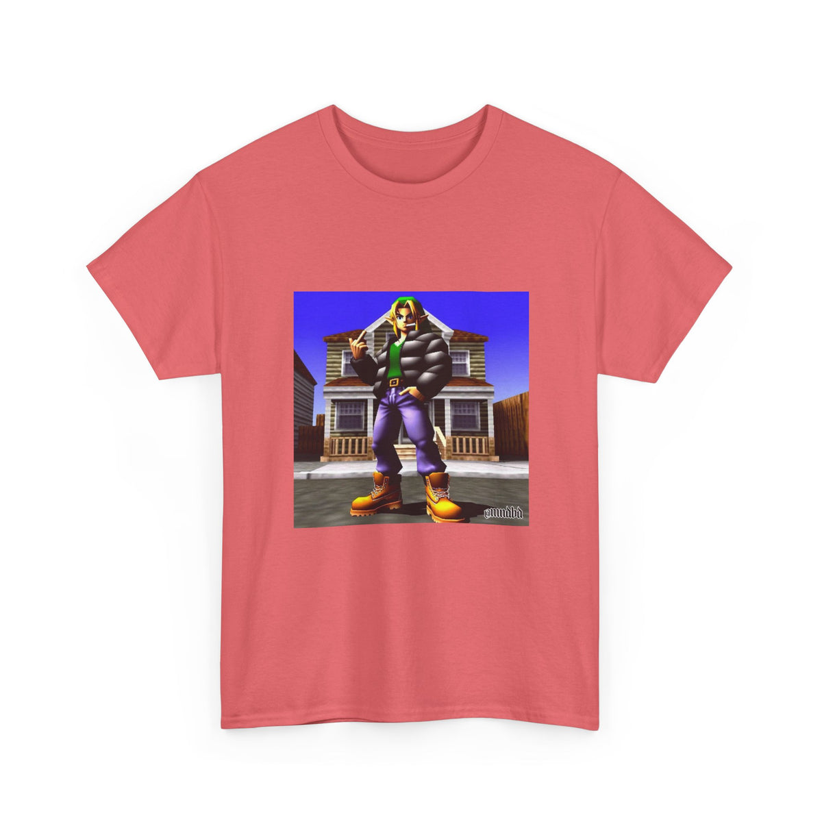 Link In Streetwear Flipping The Bird Tee