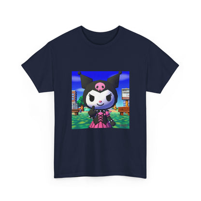 Kuromi Flipping The Bird In Animal Crossing