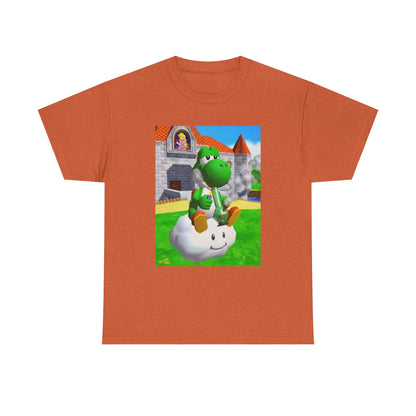 Yoshi Puffing On A Cloud Tee