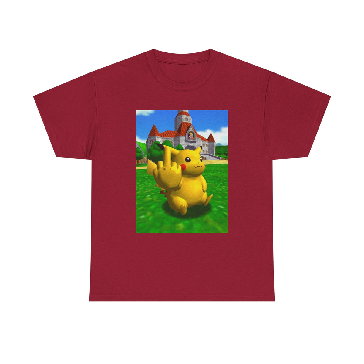 Pikachu Flipping The Bird Tee