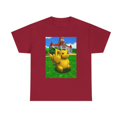 Pikachu Flipping The Bird Tee