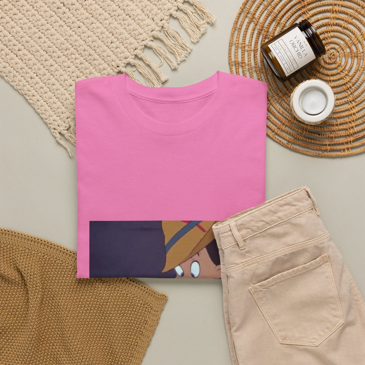 Heart On Fire With Smoke Tee