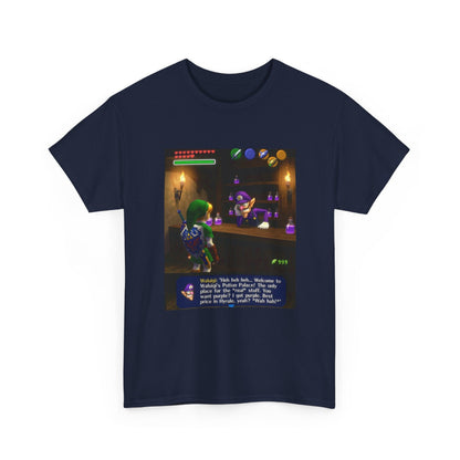 Waluigi Deals Purple Potions To Link