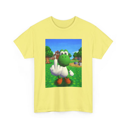 Yoshi Giving The Finger On A Tee