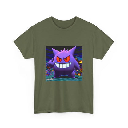 Gengar Flipping The Bird Halloween Tee