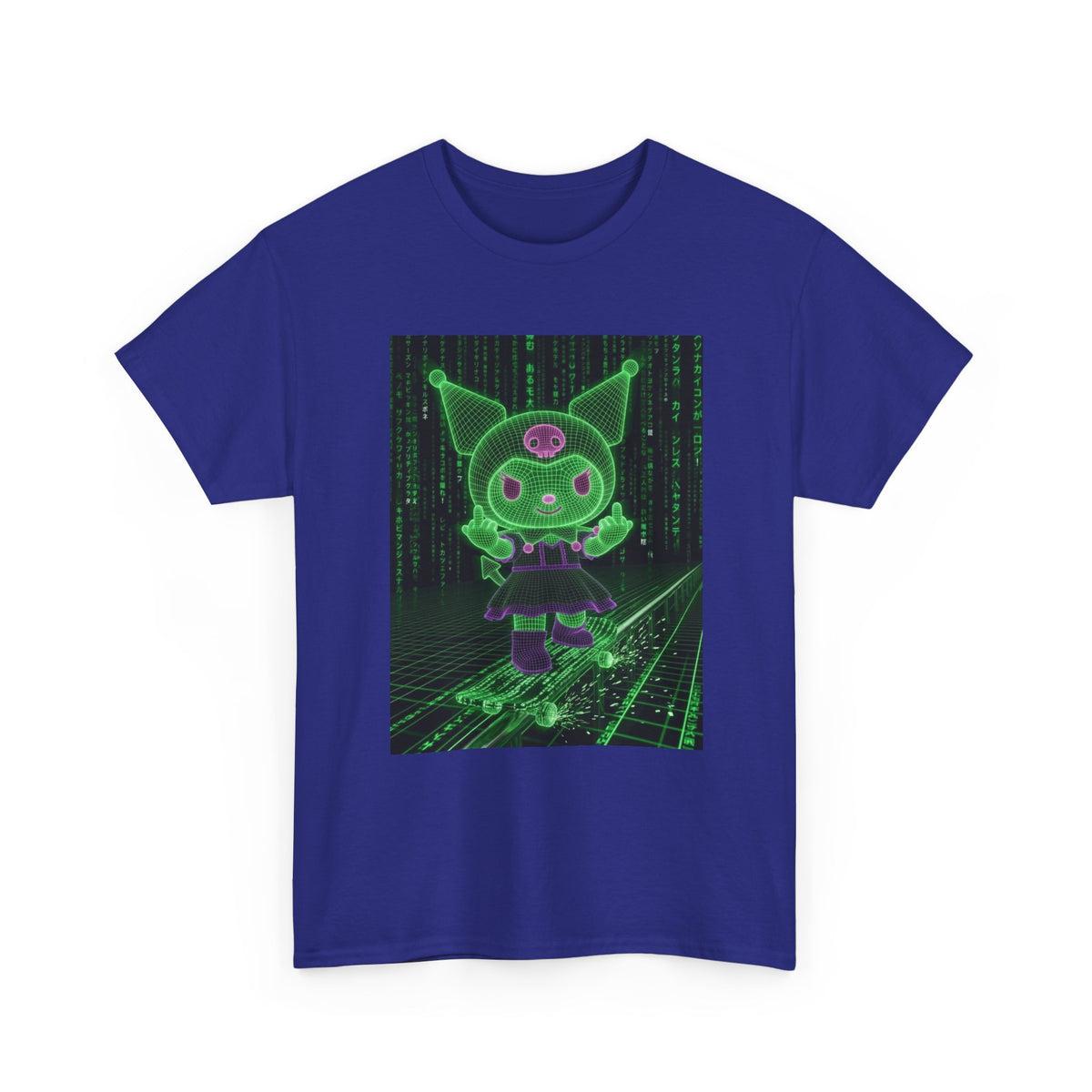 Wireframe Kuromi Skater Grinding Matrix Tee