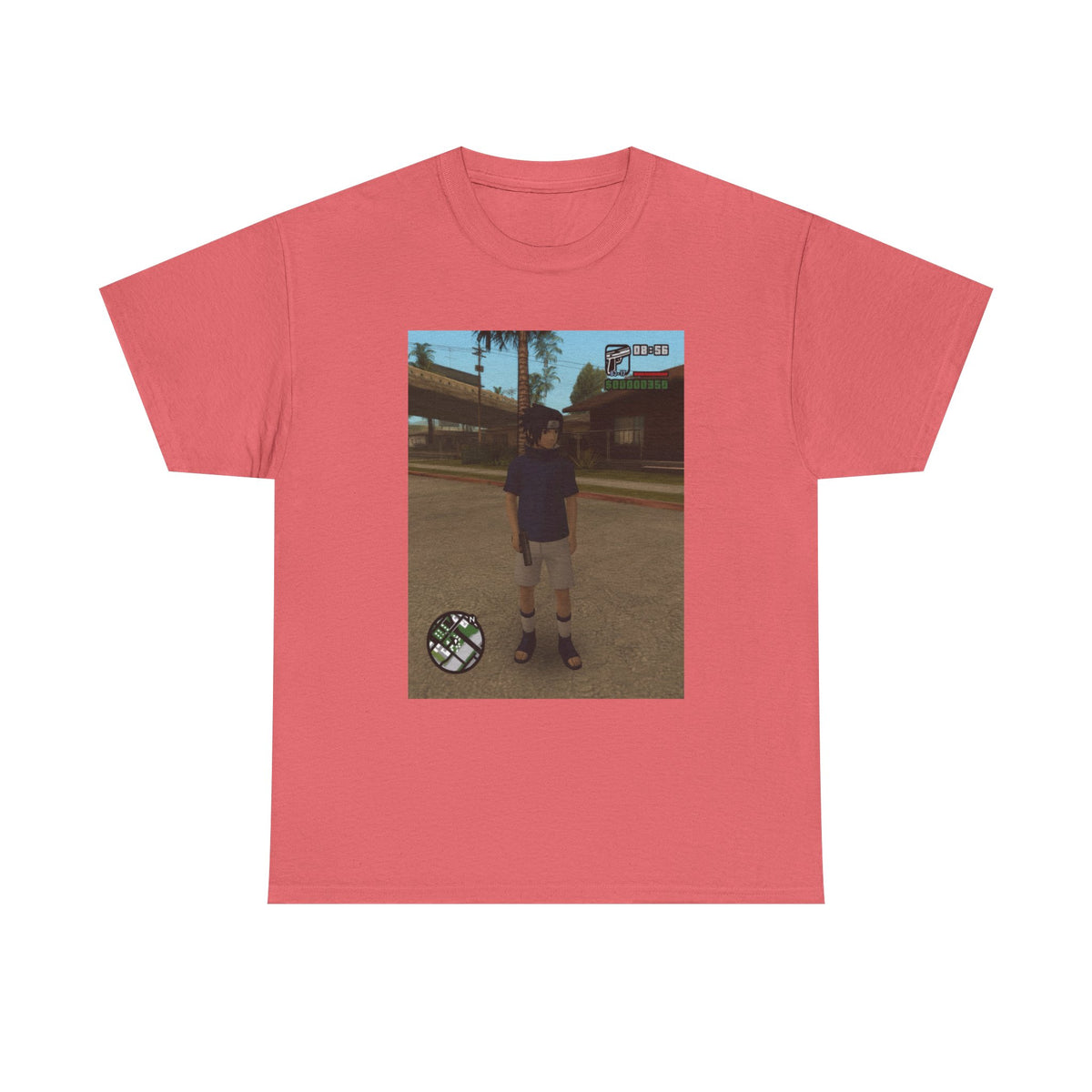 Sasuke Uchiha In San Andreas Street Tee
