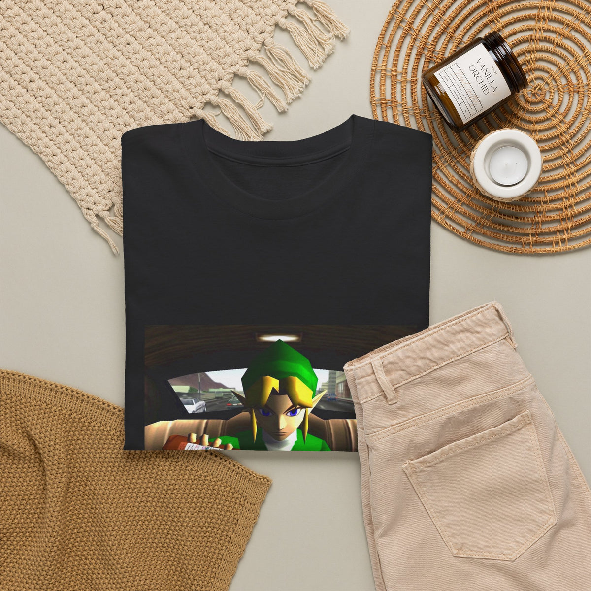 Link Pouring Up In The Car Tee