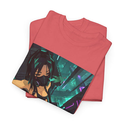 Midnight Ember Leaf Graphic Tee