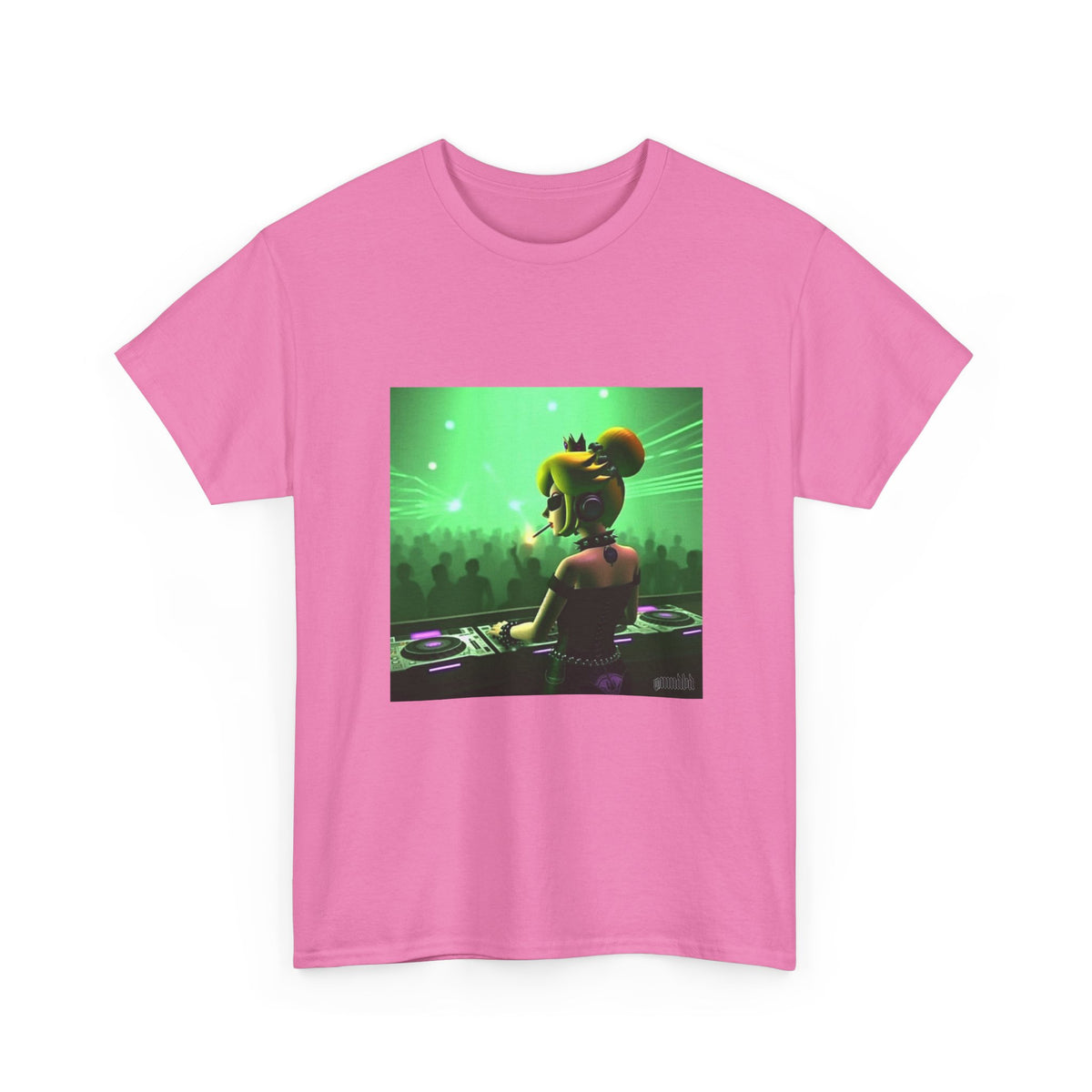 Punk Princess DJ Spinning Tracks Tee