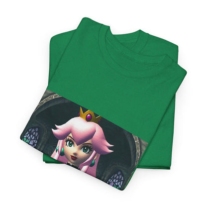 Goth Princess Peach In The Castle Tee