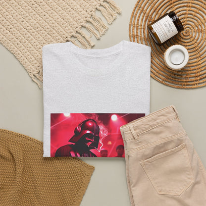 Darth Vader DJ Mixing And Smoking Tee