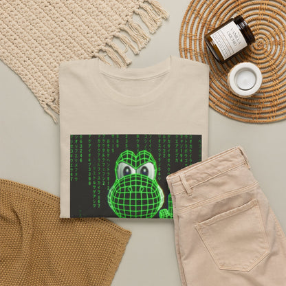 Matrix Yoshi Flipping The Bird Tee