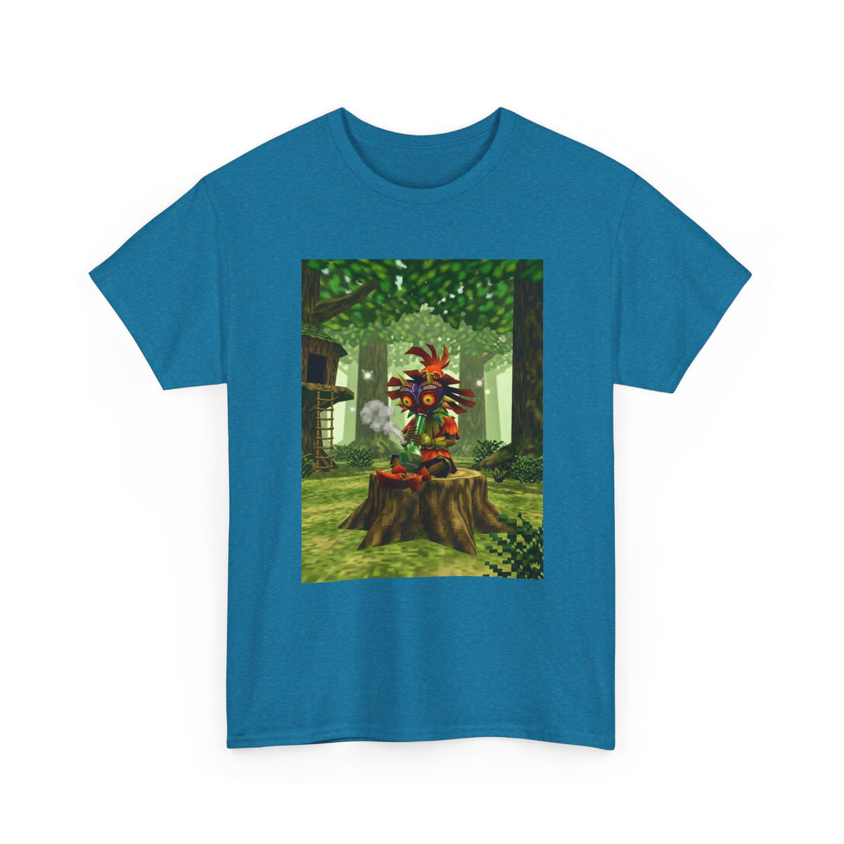Skull Kid Bong Hit Forest Tee